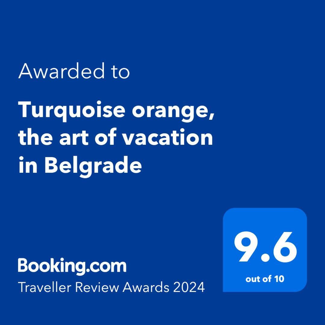 Turquoise Orange, The Art Of Vacation In Belgrade Leilighet Eksteriør bilde